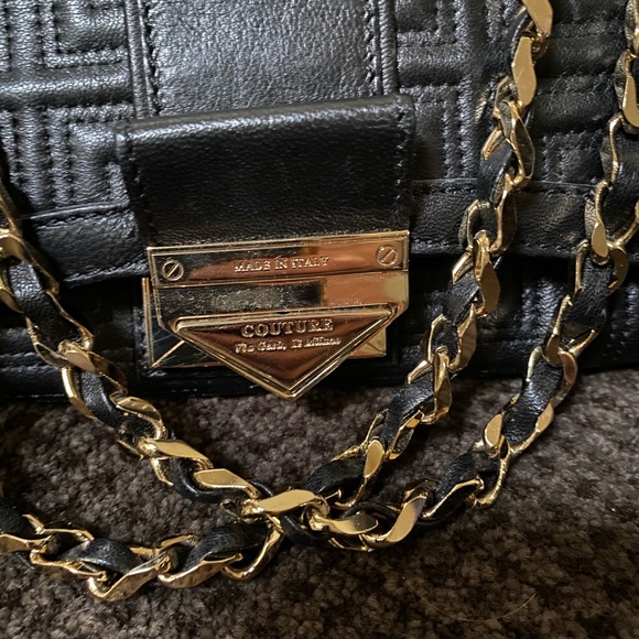 VERSACE black chain link purse - Picture 2 of 9